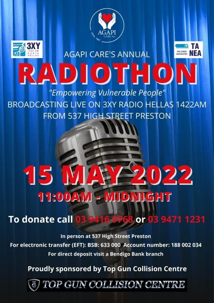 AGAPI Care's Radiothon 2022